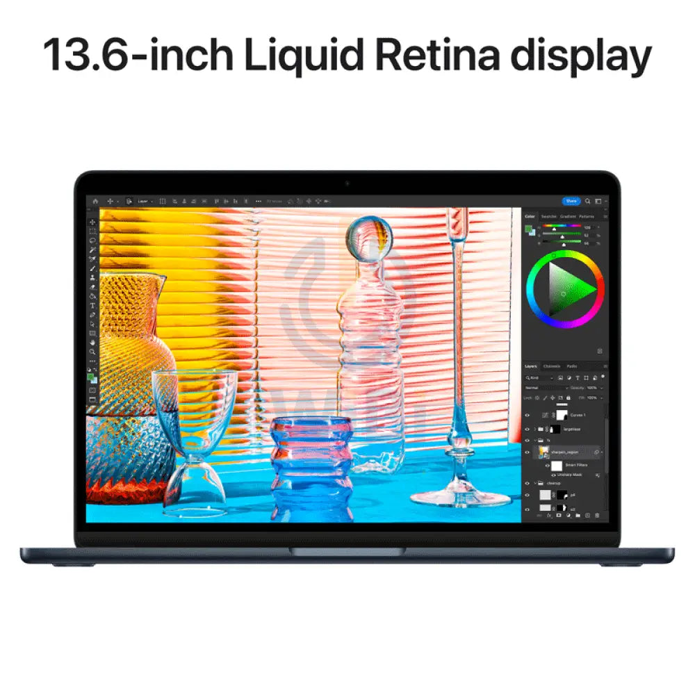 Apple MacBook Air - 13.6’’ / M2 / 8-Core CPU / 10-Core GPU / 8GB RAM / 512GB SSD / Arb/Eng / Midnight / 1YW Laptops