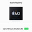Apple MacBook Air - 13.6’’ / M2 / 8-Core CPU / 10-Core GPU / 8GB RAM / 512GB SSD / English / Silver / 1YW Laptops