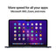 Apple MacBook Air - 13.6’’ / M2 / 8-Core CPU / 8-Core GPU / 8GB RAM / 256GB SSD / Arb/Eng / Midnight / 1YW Laptops