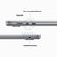 Apple MacBook Air - 13.6’’ / M2 / 8-Core CPU / 8-Core GPU / 8GB RAM / 256GB SSD / Arb/Eng / Silver / 1YW Laptops