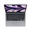 ابل ماك بوك اير - 13.6" / M2 / كور وحده المعالجة المركزية / كور  8 جيجابايت / 256 جيجابايت  / 256 جيجابايت إس إس دي / الإنجليزية / إنجليزية / رمادي / ضمان سنة - لابتوب