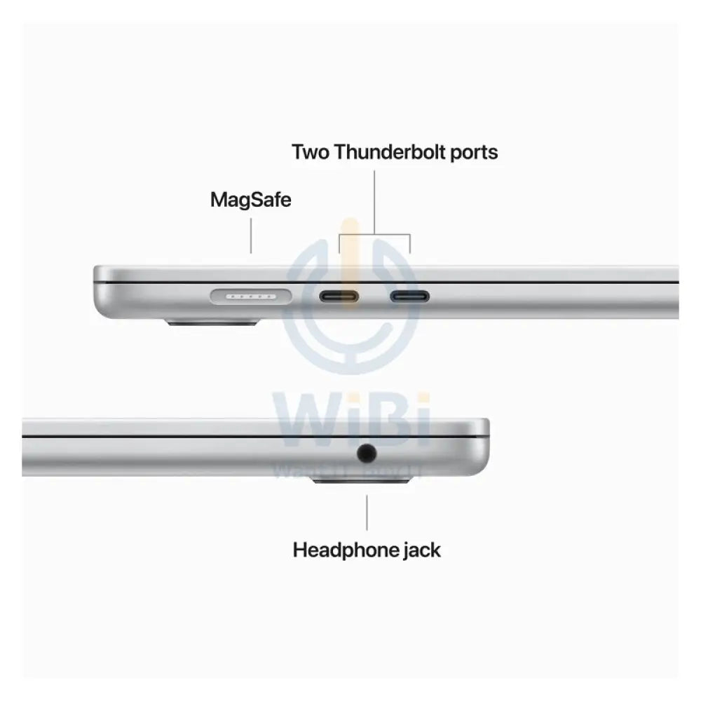 Apple MacBook Air - 15.3’’ / M2 / 8-Core CPU / 10-Core GPU / 8GB RAM / 256GB SSD / Arb/Eng / Silver / 1YW Laptops