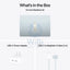 Apple MacBook Air - 15.3’’ / M4 / 10-Core CPU / 10-Core GPU / 16-Core Neural Engine / 16GB RAM / 256GB SSD / Sky Blue