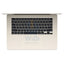 Apple MacBook Air - 15.3’’ / M4 / 10-Core CPU / 10-Core GPU / 16-Core Neural Engine / 16GB RAM / 256GB SSD / Starlight