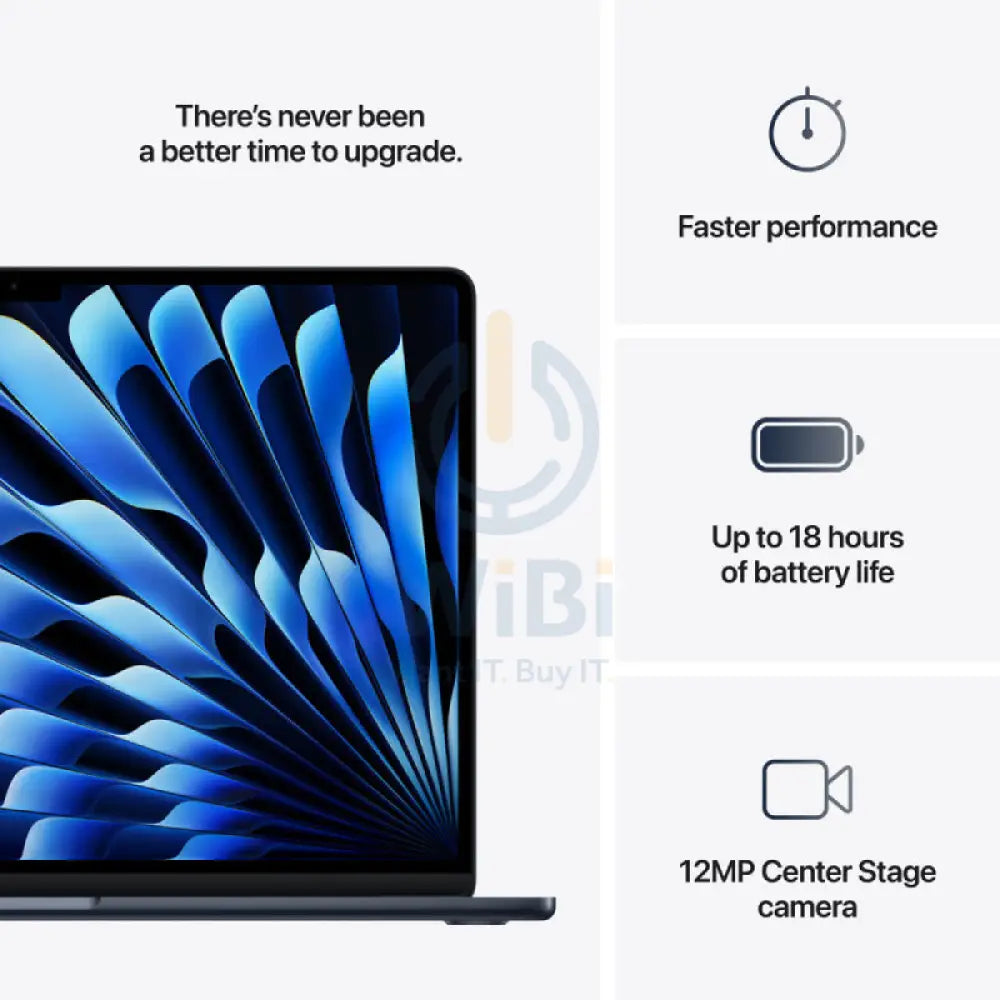 Apple MacBook Air - 15.3’’ / M4 / 10-Core CPU / 10-Core GPU / 16-Core Neural Engine / 24GB RAM / 512GB SSD / Midnight