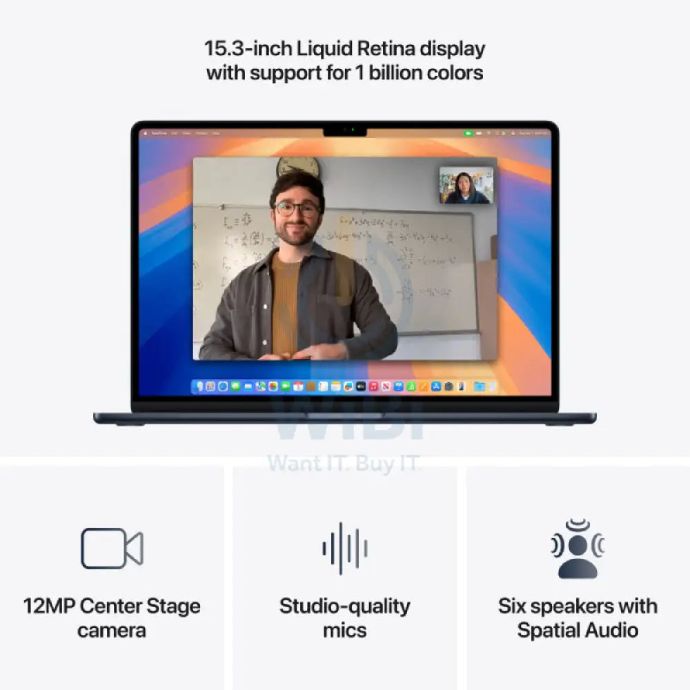 Apple MacBook Air - 15.3’’ / M4 / 10-Core CPU / 10-Core GPU / 16-Core Neural Engine / 24GB RAM / 512GB SSD / Midnight