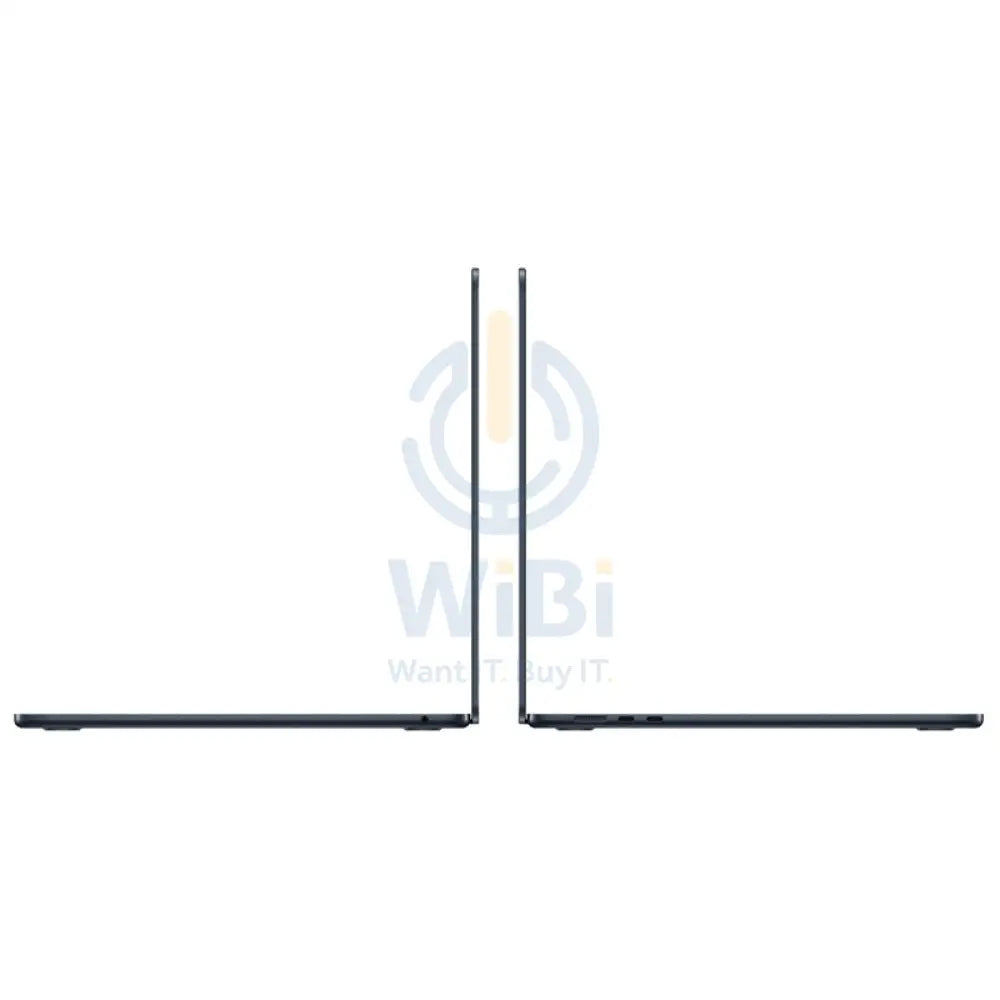 ابل ماك بوك اير - 15’’ / M2 /كور وحده المعالجة المركزية /كور GPU / 16 جيجابايت رام / 1 تيرابايت إس إس دي / Arb/Eng / ميدنايت / ضمان سنة لابتوبات