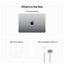 Apple MacBook Pro - 14.2’’ / M2 Pro / 12-Core CPU / 30-Core GPU / 64GB RAM / 1TB SSD / Arb/Eng / Space Grey / 1YW