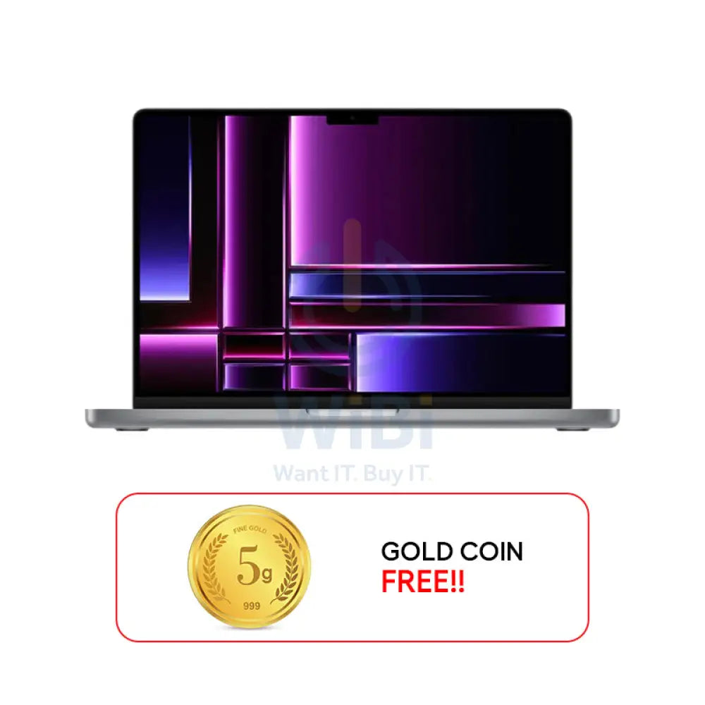 Apple MacBook Pro - 14.2’’ / M2 Max / 12-Core CPU / 38-Core GPU / 64GB RAM / 2TB SSD / Arb/Eng / Space Grey / 1YW