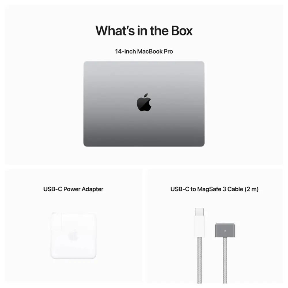 Apple MacBook Pro - 14.2’’ / M2 Max / 12-Core CPU / 38-Core GPU / 96GB RAM / 2TB SSD / Arb/Eng / Space Grey / 1YW