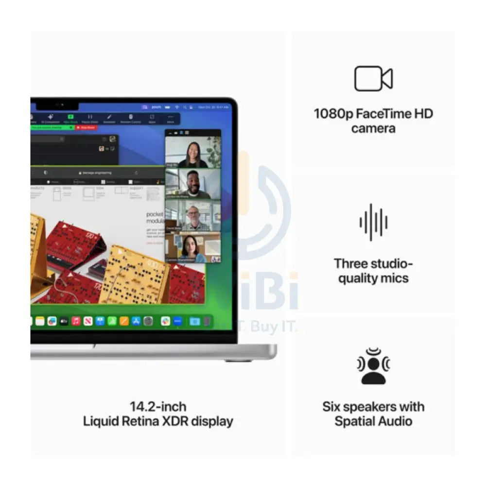 Apple MacBook Pro - 14.2’’ / M3 Pro / 12-Core CPU / 18-Core GPU / 18GB RAM / 1TB SSD / Arb/Eng / Silver / 1YW Laptops