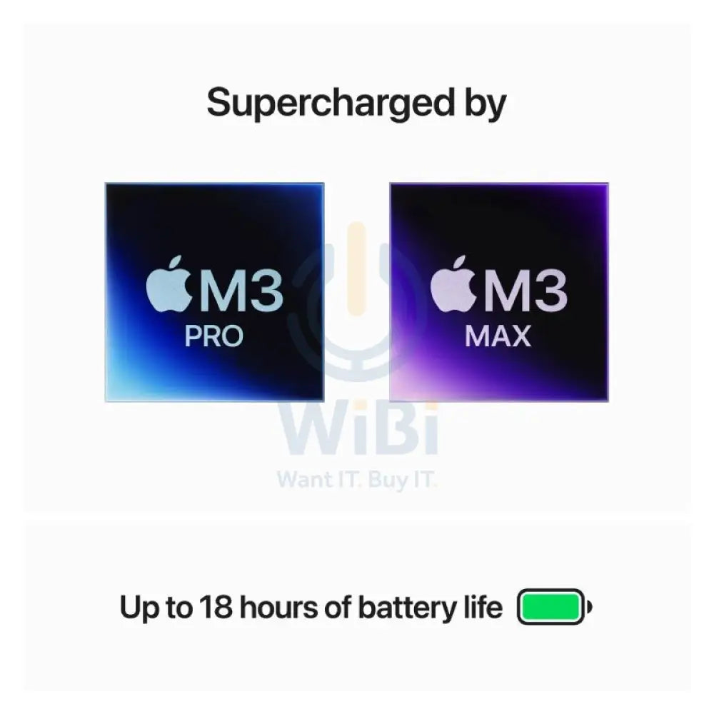 Apple MacBook Pro - 14.2’’ / M3 Pro / 12-Core CPU / 18-Core GPU / 18GB RAM / 1TB SSD / Arb/Eng / Space Black / 1YW