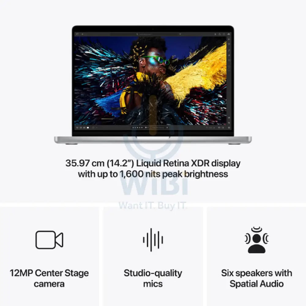 Apple MacBook Pro - 14.2’’ / M4 Pro / 12-Core CPU / 16-Core GPU / 24GB RAM / 512GB SSD / Silver / 1YW Laptops