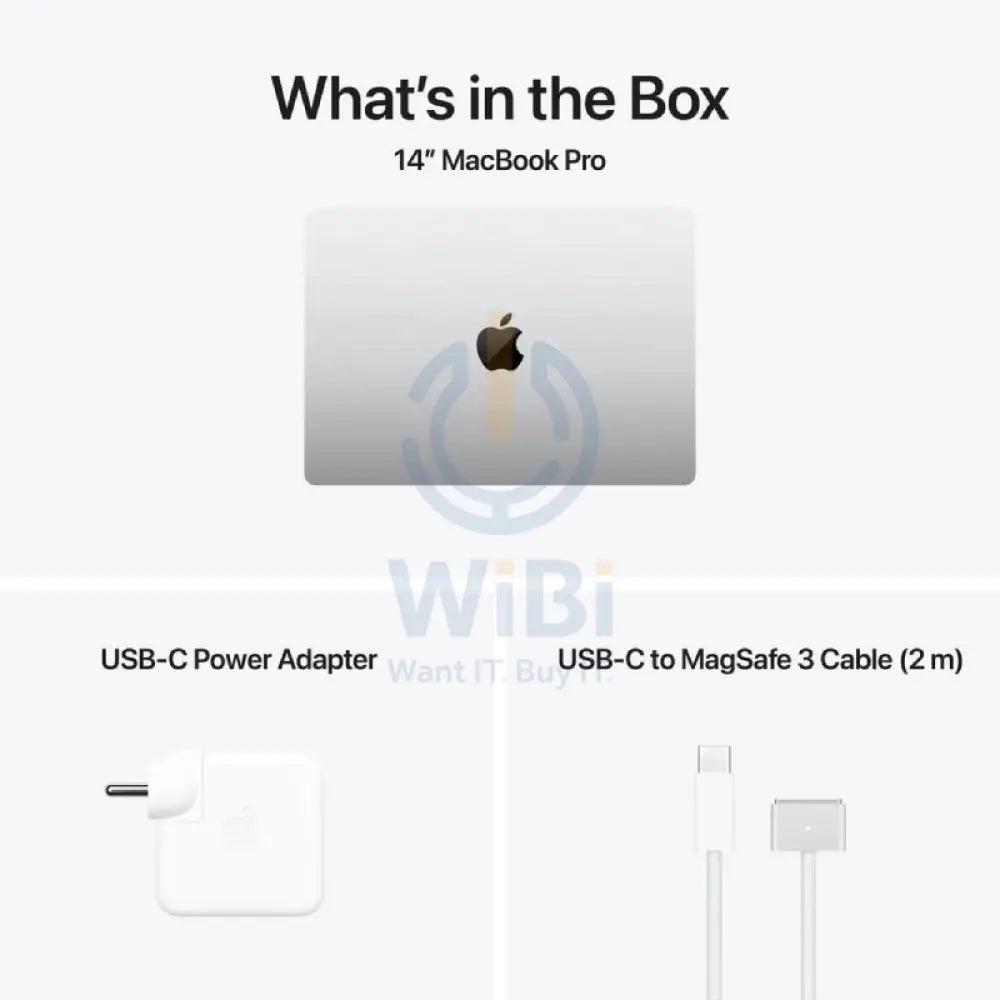 Apple MacBook Pro - 14.2’’ / M4 Pro / 12-Core CPU / 16-Core GPU / 24GB RAM / 512GB SSD / Silver / 1YW Laptops