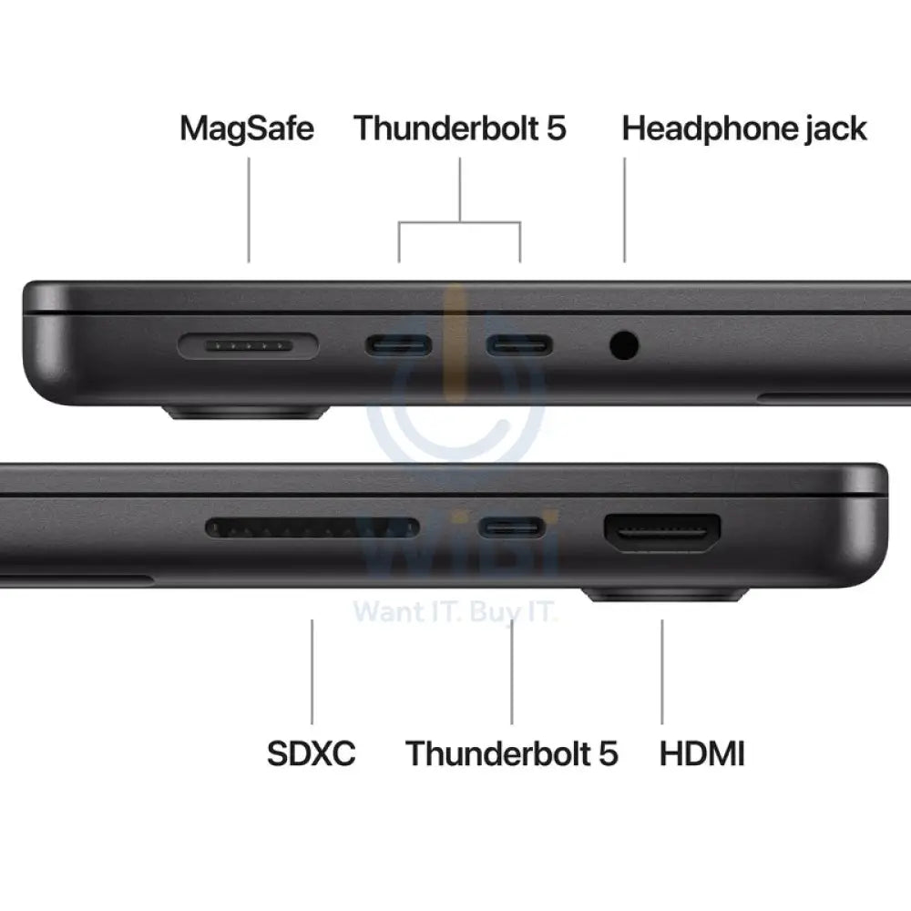 Apple MacBook Pro - 14.2’’ / M4 Pro / 14-Core CPU / 20-Core GPU / 24GB RAM / 1TB SSD / Space Black / 1YW Laptops