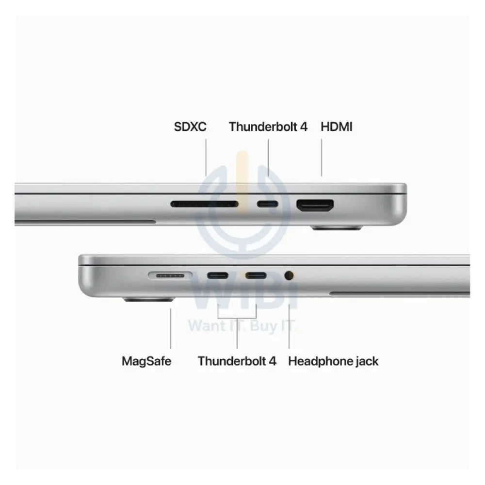Apple MacBook Pro - 16.2’’ / M3 Max / 14-Core CPU / 30-Core GPU / 36GB RAM / 1TB SSD / Arb/Eng / Silver / 1YW Laptops