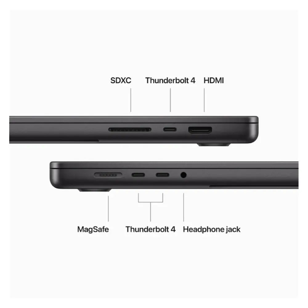 Apple MacBook Pro - 16.2’’ / M3 Max / 16-Core CPU / 40-Core GPU / 128GB RAM / 2TB SSD / Arb/Eng / Space Black / 1YW