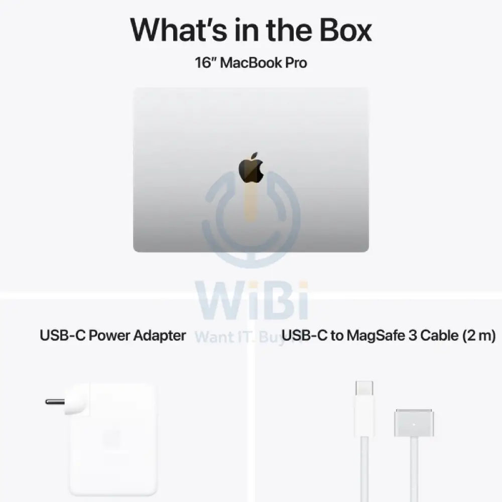 Apple MacBook Pro - 16.2’’ / M4 Pro / 14-Core CPU / 20-Core GPU / 48GB RAM / 512GB SSD / Silver / 1YW Laptops