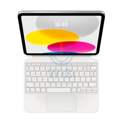 Apple Magic Keyboard Folio iPad 10th generation - White / English Accessories > Mobiles & Tablets > Tablets > Keyboard