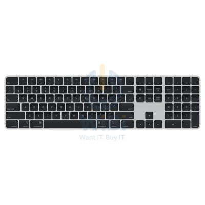 Apple Magic Keyboard with Touch ID Numeric Keypad for Mac - Bluetooth / Eng / Black Accessories > Mobiles & Tablets >