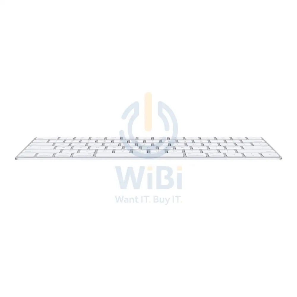 Apple Magic Wireless Rechargeable Keyboard - Bluetooth / Lightning / Wireless / Arb/Eng / White Accessories > Keyboard