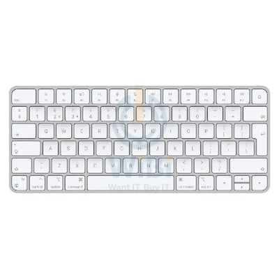 Apple Magic Wireless Rechargeable Keyboard - Bluetooth / Lightning / Wireless / English / White Accessories > Keyboard