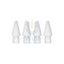 Apple Pencil Tips 4 Pcs - White Accessories > Mobiles & Tablets > Tablets > Stylus & Pencil