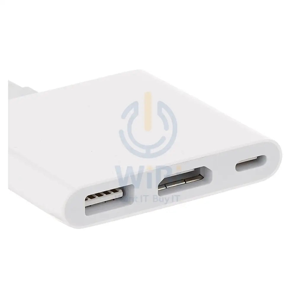 Apple USB-C Digital AV Multiport Adapter - White Accessories > Cables & Converters > Cables