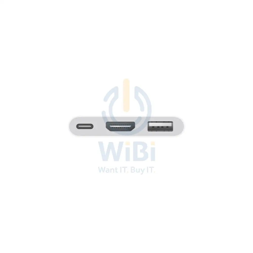 Apple USB-C Digital AV Multiport Adapter - White Accessories > Cables & Converters > Cables