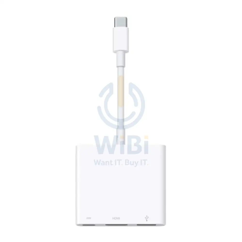 Apple USB-C Digital AV Multiport Adapter - White Accessories > Cables & Converters > Cables