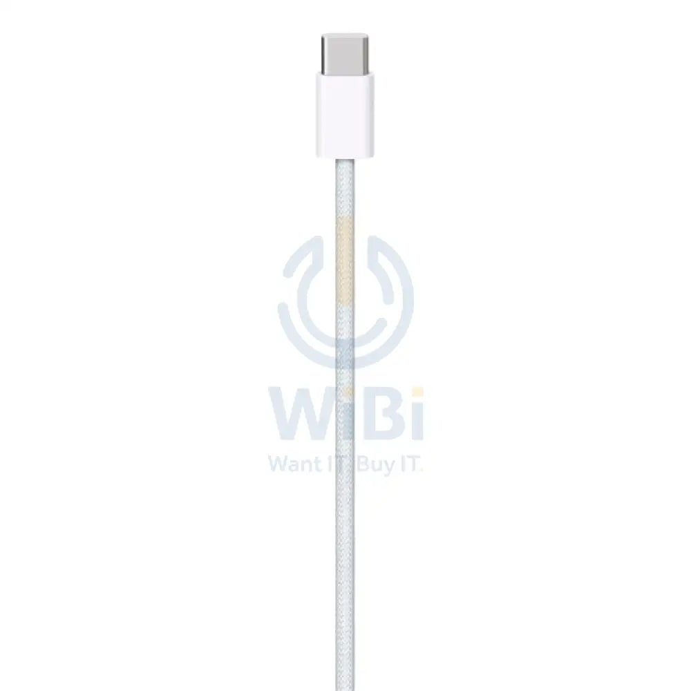 Apple USB C Woven Charging Cable 1 Meter / White Accessories > Cables & Converters > Cables