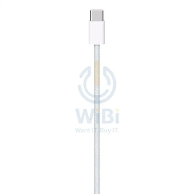 Apple USB C Woven Charging Cable 1 Meter / White Accessories > Cables & Converters > Cables