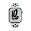 Apple Watch Nike Series 7 With Sport Band - LTPO OLED / 32GB / 41mm / Cellular / Wi-Fi / Starlight