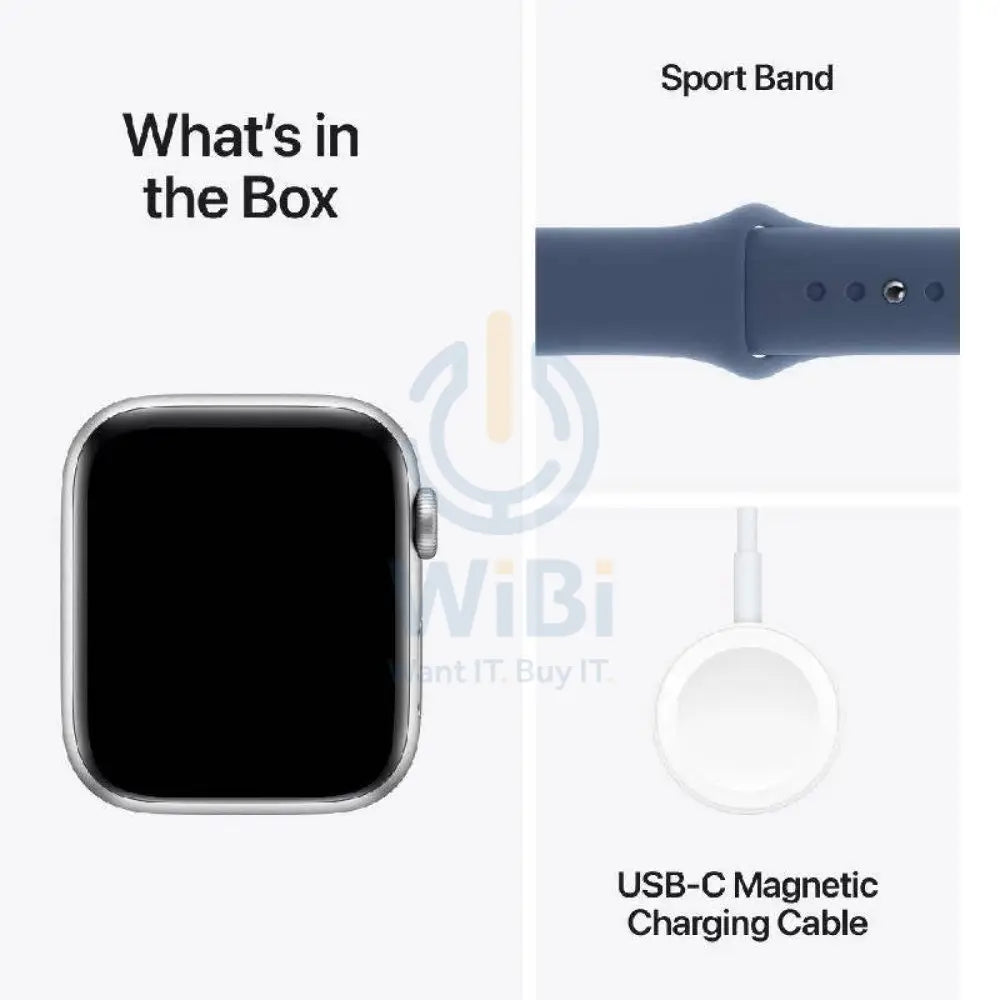 Apple Watch SE (2nd Gen) with Sport Band - LTPO OLED / 40mm / Small/Medium / Bluetooth / Wi-Fi / Denim Smart Watches