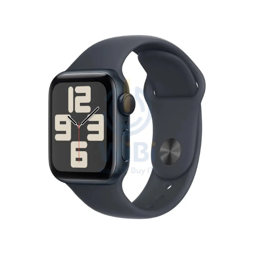 Apple Watch SE (2nd Gen) with Sport Band - LTPO OLED / 40mm / Small/Medium / Bluetooth / Wi-Fi / Midnight Smart Watches