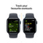 Apple Watch SE (2nd Gen) with Sport Band - LTPO OLED / 44mm / Medium/Large / Bluetooth / Wi-Fi / Midnight Smart Watches