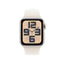 Apple Watch SE (2nd Gen) with Sport Band - LTPO OLED / 44mm / Medium/Large / Bluetooth / Wi-Fi / Starlight Smart Watches