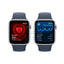Apple Watch SE (2nd Gen) with Sport Band - LTPO OLED / 44mm / Medium/Large / Bluetooth / Wi-Fi / Storm Blue Smart