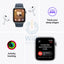 Apple Watch SE (2nd Gen) with Sport Band - LTPO OLED / 44mm / Small/Medium / Bluetooth / Wi-Fi / Midnight Smart Watches