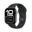 Apple Watch Series 10 with Sport Band - LTPO OLED / 64GB / 42mm / Medium/Large / Bluetooth / Wi-Fi / Cellular / Jet