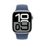 Apple Watch Series 10 with Sport Band - LTPO OLED / 64GB / 46mm / Medium/Large / Bluetooth / Wi-Fi / Denim Smart Watches
