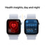 Apple Watch Series 10 with Sport Loop - LTPO OLED / 64GB / 42mm / Bluetooth / Wi-Fi / Blue Cloud Smart Watches
