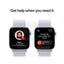 Apple Watch Series 10 with Sport Loop - LTPO OLED / 64GB / 42mm / Bluetooth / Wi-Fi / Blue Cloud Smart Watches