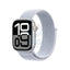 Apple Watch Series 10 with Sport Loop - LTPO OLED / 64GB / 42mm / Bluetooth / Wi-Fi / Blue Cloud Smart Watches