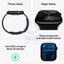 Apple Watch Series 10 with Sport Loop - LTPO OLED / 64GB / 42mm / Bluetooth / Wi-Fi / Cellular / Jet Black Smart Watches