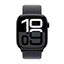 Apple Watch Series 10 with Sport Loop - LTPO OLED / 64GB / 42mm / Bluetooth / Wi-Fi / Cellular / Jet Black Smart Watches