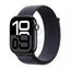 Apple Watch Series 10 with Sport Loop - LTPO OLED / 64GB / 42mm / Bluetooth / Wi-Fi / Cellular / Jet Black Smart Watches
