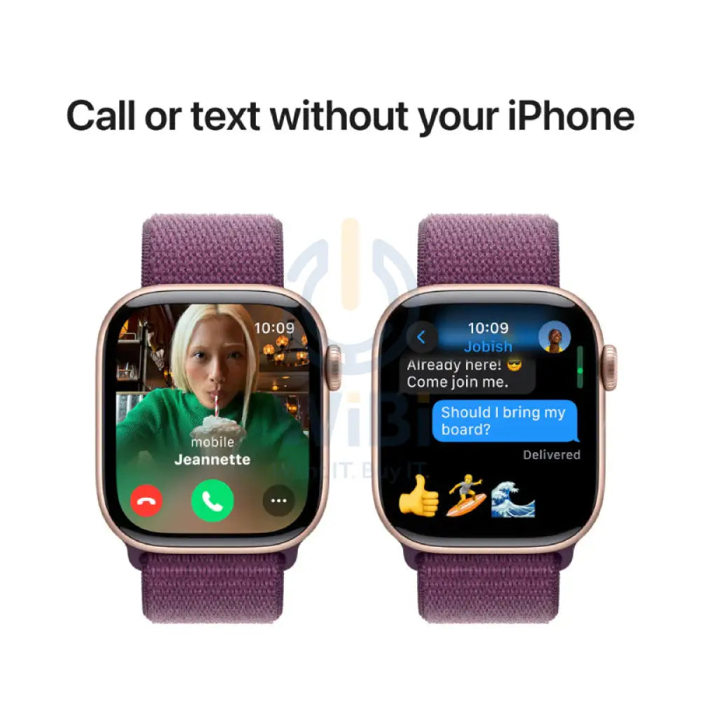 Apple Watch Series 10 with Sport Loop - LTPO OLED / 64GB / 42mm / Bluetooth / Wi-Fi / Plum Smart Watches