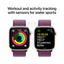 Apple Watch Series 10 with Sport Loop - LTPO OLED / 64GB / 42mm / Bluetooth / Wi-Fi / Plum Smart Watches
