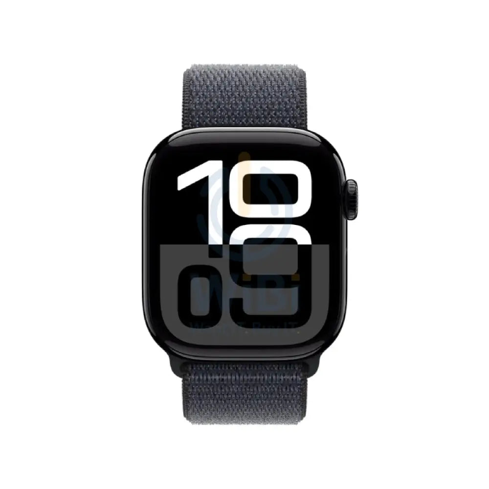Apple Watch Series 10 with Sport Loop - LTPO OLED / 64GB / 46mm / Bluetooth / Wi-Fi / Jet Black Smart Watches